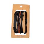 bratara handmade piele naturala ecologica neagra cluj1 min