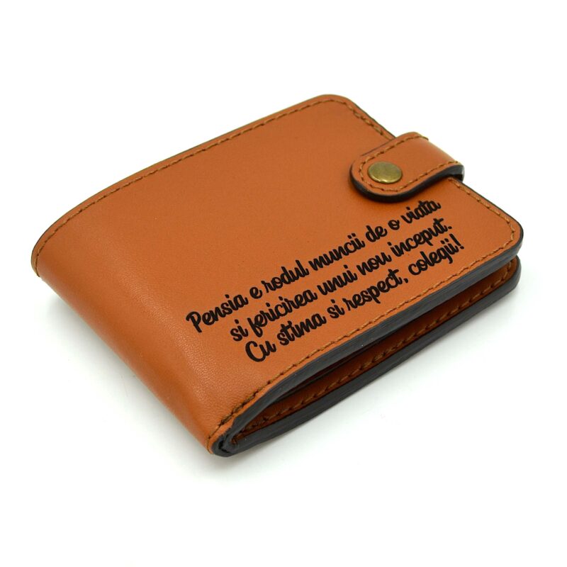 cadou pensionari portofel personalizat