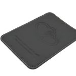 husa de laptop personalizata piele neagra cu mesaj personalizat cadou1