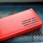 portmoneu dama cadou personalizat piele rosu