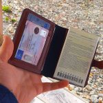 portofel acte auto piele naturala maro1