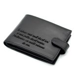 portofel barbati personalizat text piele naturala negru2