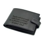 portofel barbati personalizat text piele naturala negru6