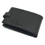 portofel barbati piele neagra personalizat pe spate1cadou