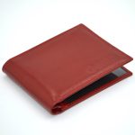 portofel rosu slim barbati piele naturala1