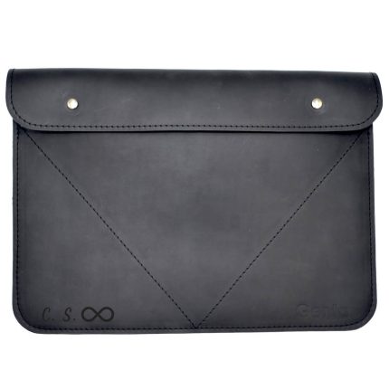 cadou personalizat mapa documente a4 piele naturala neagra