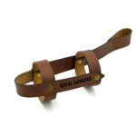 suport sticla pet 0 5 piele maro personalizata logo3