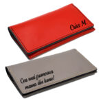 portmonee dama personalizate piele gri rosu0cadou premium mamici
