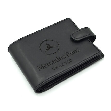 portofel barbati personalizat logo mercedes
