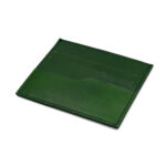 cadou barbati portcard piele verde personalizat